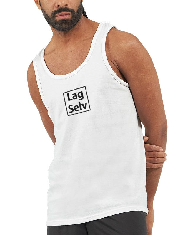 Design din egen Premium Unisex Tank Top med personlig broderi